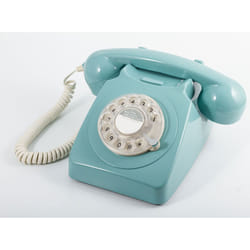 GPO Retro 746 Téléphone analogique Bleu
