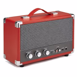GPO Retro Westwood, Avec fil &sans fil, 25 W, Rouge