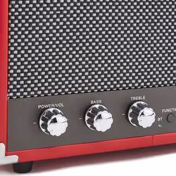 GPO Retro Westwood haut-parleur Rouge Avec fil &sans fil 25 W