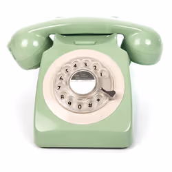 GPO Retro 746, Téléphone analogique, Combiné filaire, Couleur menthe