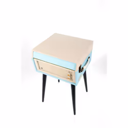 GPO Retro Bermuda Bleu, Crème