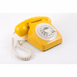 GPO Retro 746 Téléphone analogique Jaune