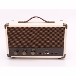 GPO Retro Westwood haut-parleur Crème Avec fil &sans fil 25 W