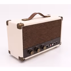 GPO Retro Westwood haut-parleur Crème Avec fil &sans fil 25 W
