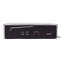GPO Retro PR200 ensemble audio pour la maison Système mini audio domestique 12 W Argent