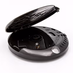 GPO Retro Discman Lecteur CD portable Noir
