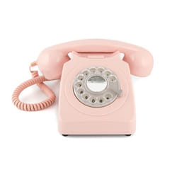 Téléphone analogique GPO 746 ROTARY GPO RETRO Rose