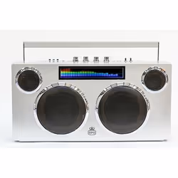 GPO Retro Manhattan, 8,44 kg, Argent, Graveur de CD