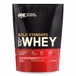 Optimum Nutrition - Whey isolate - Gold Standard 100% Whey - Delicious Strawberry 450g