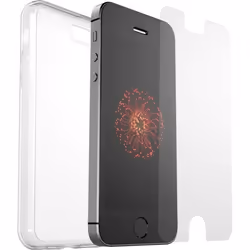 OTTERBOX Clearly Protected Skin Coque de protection - Compatible Iphone 5 / 5s / SE - Transparent