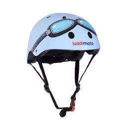 Kiddimoto Blue Goggle, Demi-casque, Coque rigide, Gloss