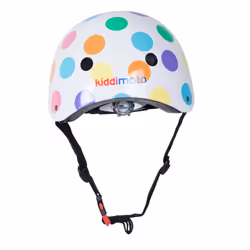 Kiddimoto PASTEL DOTTY KIDS CYCLING HELMET Multicolore