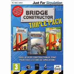 Just for Games Bridge Constructor Triple Pack, PC, Support physique