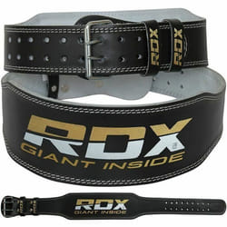 Ceinture de levage musculation RDX - black/gold - S