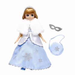 Lottie Dolls Snow Queen, Poupée mannequin, Femelle, 3 an(s), Fille, 180 mm, Bleu, Blanc