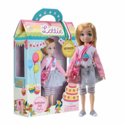 Lottie Dolls Birthday Girl Sophia, Poupée mannequin, Femelle, 3 an(s), Fille, 180 mm, Multicolore