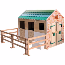 Lottie Dolls Toy Horse Stables, 3 an(s)