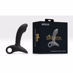 Nexus Sparta Masseur prostatique Noir Silicium 1 pièce(s)
