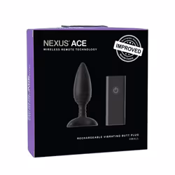 Nexus Ace Small Vibreur anal Noir Silicium 1 pièce(s)