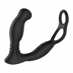 Nexus SIMUL8, Masseur prostatique, Noir, Silicium, 1 pièce(s), Batterie intégré, 3,3 cm