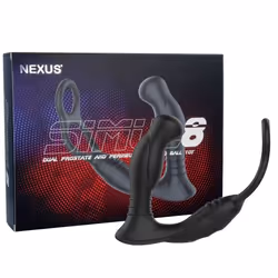 Nexus SIMUL8 Masseur prostatique Noir Silicium 1 pièce(s)