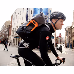 Hiplok DX Noir, Orange Verrou en U - Vue supplémentaire 2