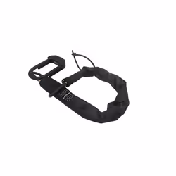Hiplok E-DX, Noir, Acier, Acier trempé, 1,4 cm, Clé, Or