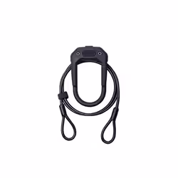 Hiplok DX+, Verrou en U, Noir, Acier, 1,4 cm, Clé, ENRA, SOLD SECURE GOLD (DX ONLY), VAREFAKTA