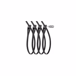 Hiplok Z LOK, Collier de serrage, Noir, Acier, 20 g, 40 cm, 4 pièce(s)