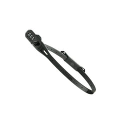 Sangle de sécurité multifonctionnelle - Hiplok - Z LOK COMBO V2 - Acier inoxydable - Noir - 45 cm
