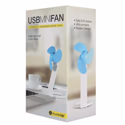Thumbs Up 0001219 gadget USB Bleu clair, Blanc Ventilateur