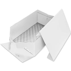 PME BCO894 boîte de rangement pour gâteau Rectangulaire Carton Blanc