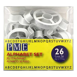 PME Alphabet Cutters Blanc