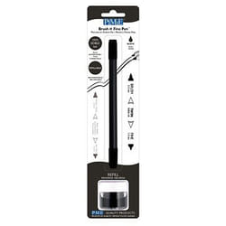 PME Brush & Fine Pen 8 g encre Noir Colorant alimentaire artificiel