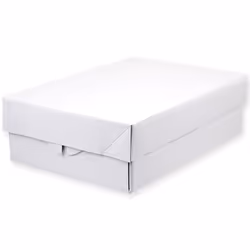 PME Cupcake box, Boîte de conservation à gâteau, Rectangulaire, Blanc, Carton, 310 mm, 220 mm