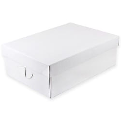 PME Cupcake box boîte de rangement pour gâteau Rectangulaire Carton Blanc