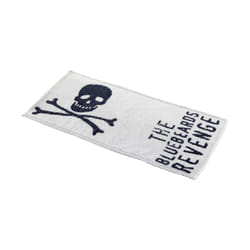 The Bluebeards Revenge BBRSHVTOWEL serviette à main Noir, Blanc 25 x 50 cm