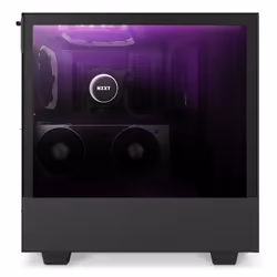 NZXT H510 Elite, Midi Tower, PC, Noir, ATX, EATX, micro ATX, Mini-ATX, SGCC, Acier, Verre trempé, Multicolore