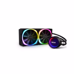 NZXT RL-KRX53-R1, Refroidisseur de liquide tout-en-un, 12 cm, 52,44 cfm, Noir