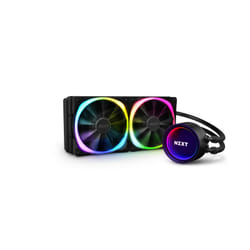 NZXT RL-KRX53-R1 système de refroidissement d’ordinateur Processeur Refroidisseur de liquide tout-en-un 12 cm Noir