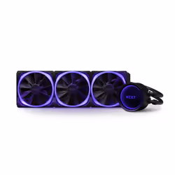 NZXT RL-KRX73-R1 système de refroidissement d’ordinateur Processeur Refroidisseur de liquide tout-en-un 12 cm Noir