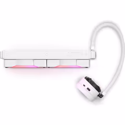 NZXT Kraken X63 RGB Processeur Refroidisseur de liquide tout-en-un 14 cm Blanc