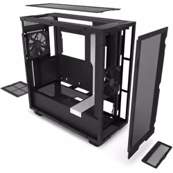 NZXT H7 Flow Midi Tower Noir, Blanc