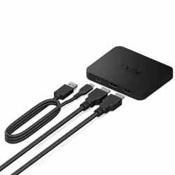 NZXT Signal HD60, Noir, USB 3.2 Gen 1 (3.1 Gen 1), 1920 x 1080 pixels, 60 ips, 480i, 480p, 576i, 576p, 720p, 1080i, 1080p, 14 ...