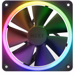 NZXT F120 RGB Boitier PC Ventilateur 12 cm Noir 1 pièce(s) - Vue supplémentaire 5