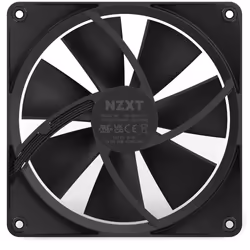 NZXT F140 RGB, Ventilateur, 14 cm, 500 tr/min, 1800 tr/min, 32,5 dB, 24,85 cfm