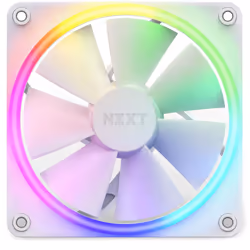 NZXT F120 RGB Boitier PC Ventilateur 12 cm Blanc 1 pièce(s)