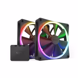 NZXT F140 RGB TWIN, Ventilateur, 14 cm, 500 tr/min, 1800 tr/min, 32,5 dB, 24,85 cfm