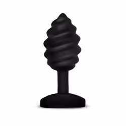 Gvibe Gplug Twist, Plug anal, Noir, Silicium, 1 pièce(s), 3,9 cm, 105 mm
