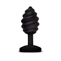 Gvibe Gplug Twist Plug anal Noir Silicium 1 pièce(s)